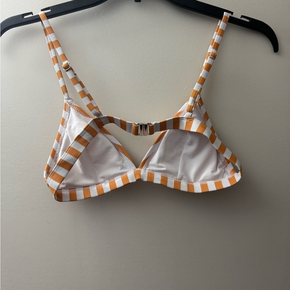 Cupshe Orange and White Striped Bikini Set - Picture 2 of 5